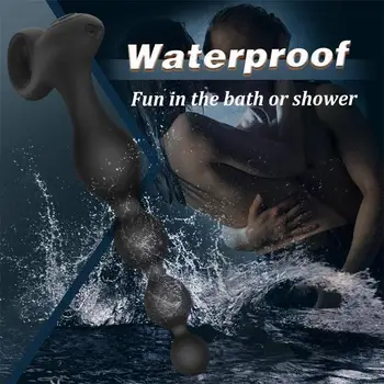 Vibrator Anal Beads Balls Large Silicone Vaginal Husband Vaginal Stimulator Sex Toys For gay couples Sex Orgasm Vibro 6