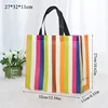 New Women Foldable Shopping Bag Reusable Eco Tote Pouch Large  Non-woven Shopper Bags Canvas Travel Grocery Shopping Bags ► Photo 3/6