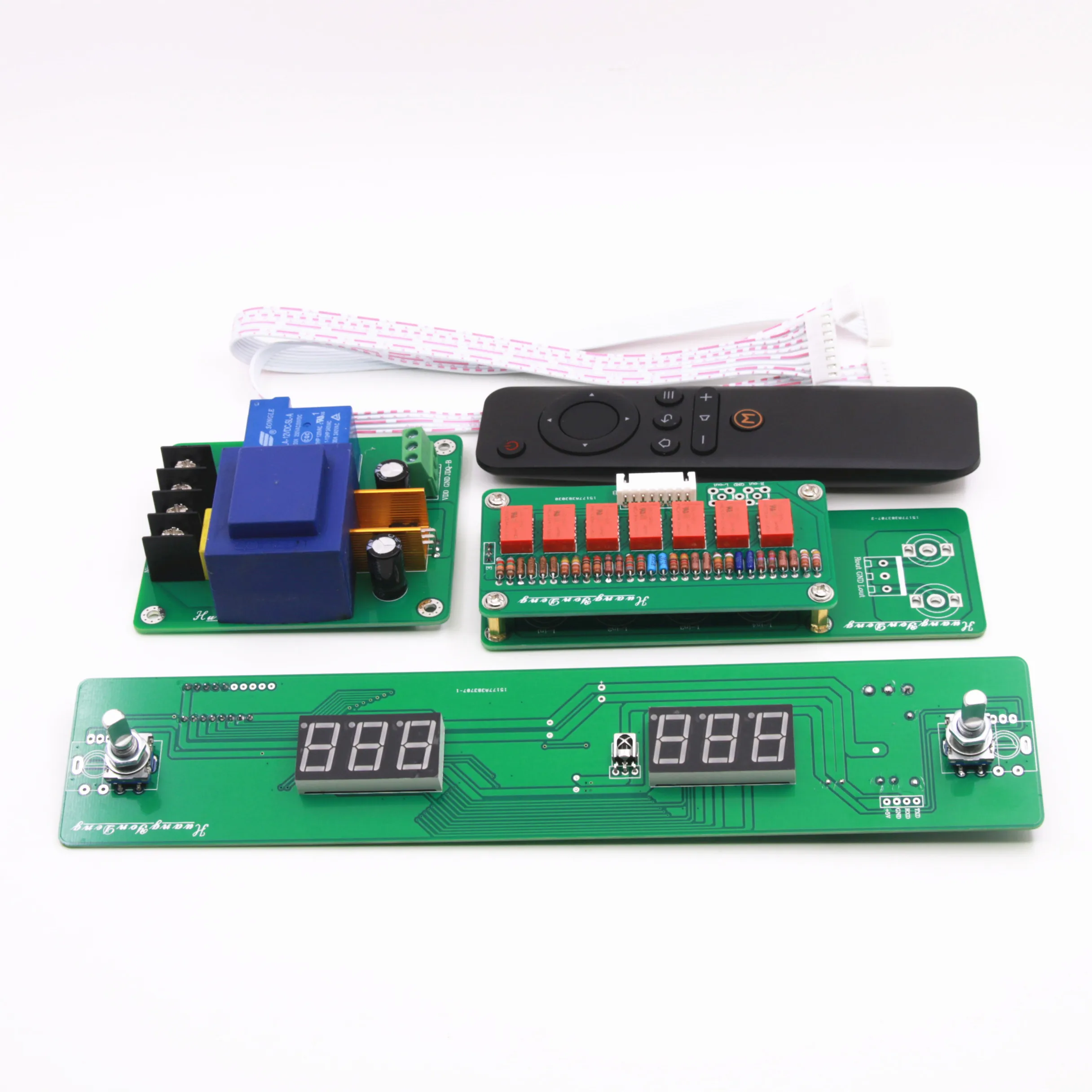 New HiFi 128 Steps Remote Volume Control Board Relay Pure Resistor Shunt DIY Preamp Audio | Электроника
