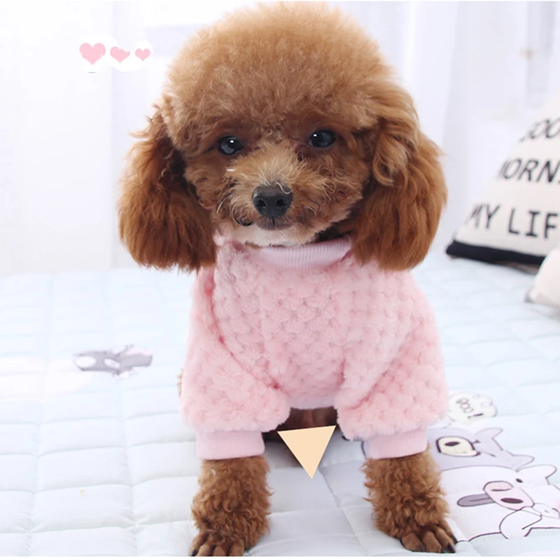 Pet комплекты из двух предметов теплого средства ухода за кожей стоп флисовые одежда с принтом в виде собак