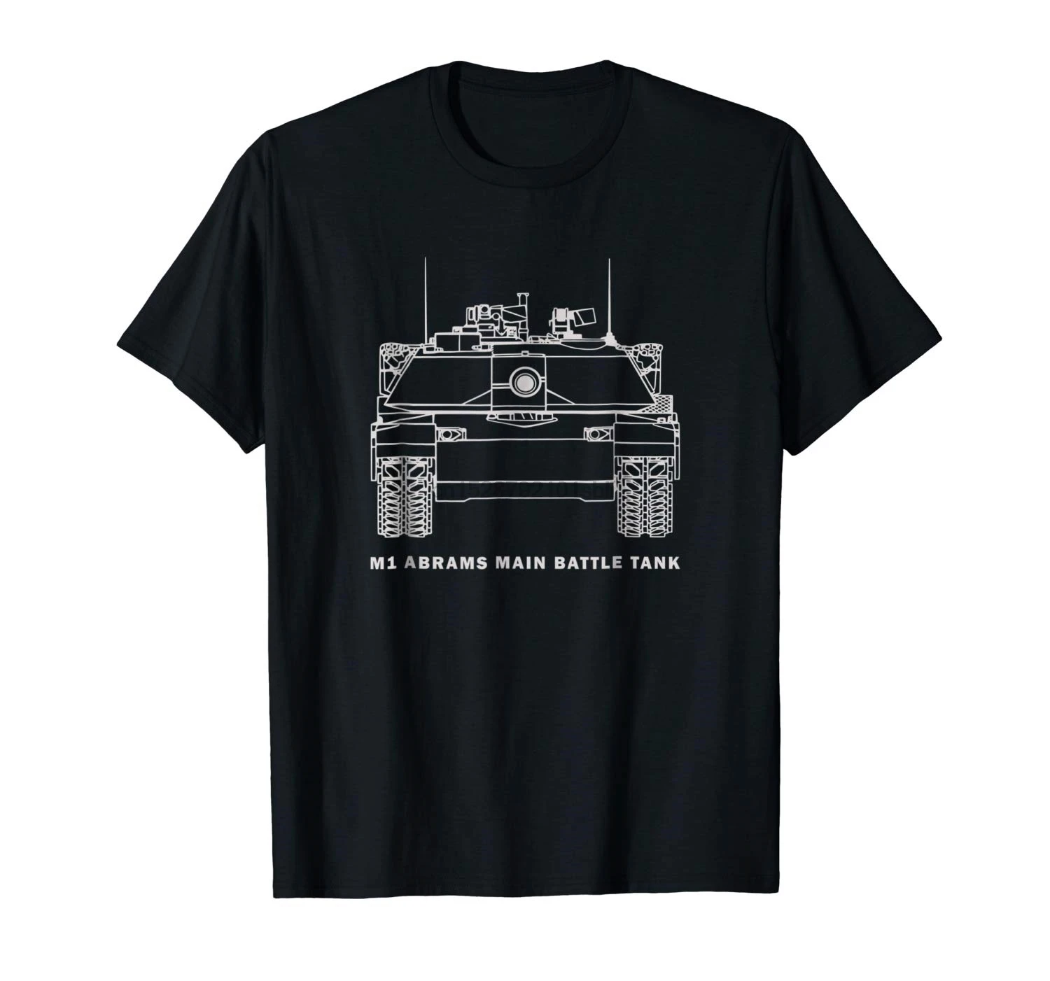 M1 Abrams главный боевой танк военный армейский Танк футболка подарок Новая мужская