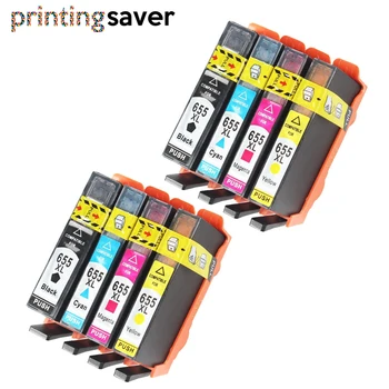 

8Pcs Compatible HP 655 HP655 655XL Ink Cartridge with chip For HP Deskjet 3525 4615 4625 5525 6525 Printer
