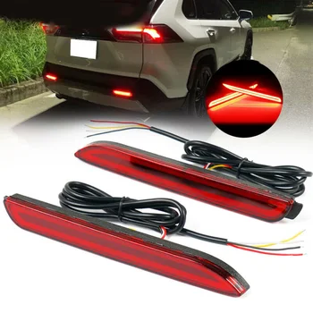 

LED Rear Bumper Light Red Brake Stop Light Reflector Fog Lamp Accessories