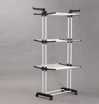 

Foldable Clothes Rack, Easy Installation Drying Rack, Multi-function, Small Footprint, Easy To Use Clothes Storage Rack