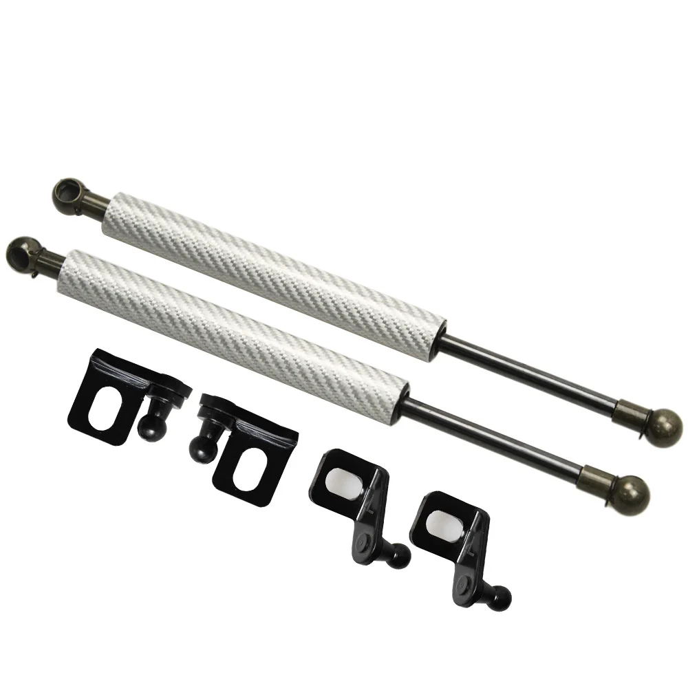 for Volkswagen Golf MK3 1993-1998 2x Front Hood Bonnet Modify Gas Struts Carbon Fiber Lift Support 