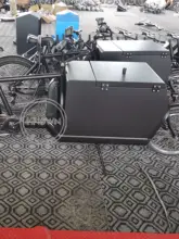  Open Body Type Electric Tricycle Cargo Two Wheels Cargo Bike Electric Tricycles For Carry Children and Carry Goods 