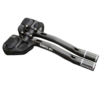 

1Pair Carbon Fiber Road Bike Aero Bar Rest Mountain Bike Tt Brace Dead Fly Bicycle Tt Bar Arm Rest 31.8Mm Handlebar Parts