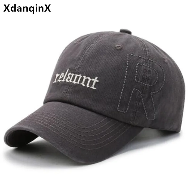 

2022 Spring New Washed Cotton Baseball Caps For Men Women Embroidery Sports Cap Snapback Cap Adjustable Size Couple Tongue Hat