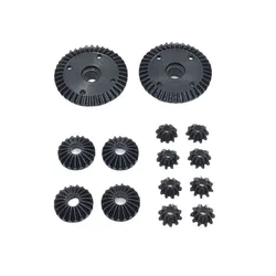 WLtoys 1/10 104001 RC voiture métal mise à niveau pièces de Modification 40T 20T 10T engrenage différentiel dents en acier, voiture entière 