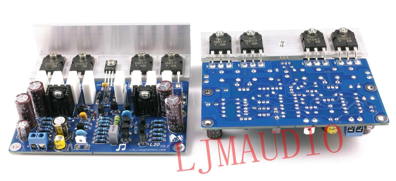 Amplificadora de Potência com Dois Placa Canais Classe ab 200w8r V92 - Image 2