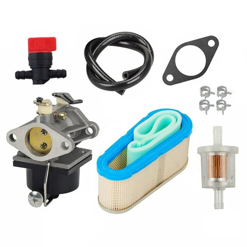 

Carburetor Fuel Filter Gasket Fuel Line Clamps Replacement Kit For Tecumseh 640065 OHV125 OHV130 Tool Sest