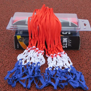 

2pcs Hoop 12 Loop Durable Games Heavy Duty Basketball Net Standard Sports Indoor Overstriking Outdoor Training