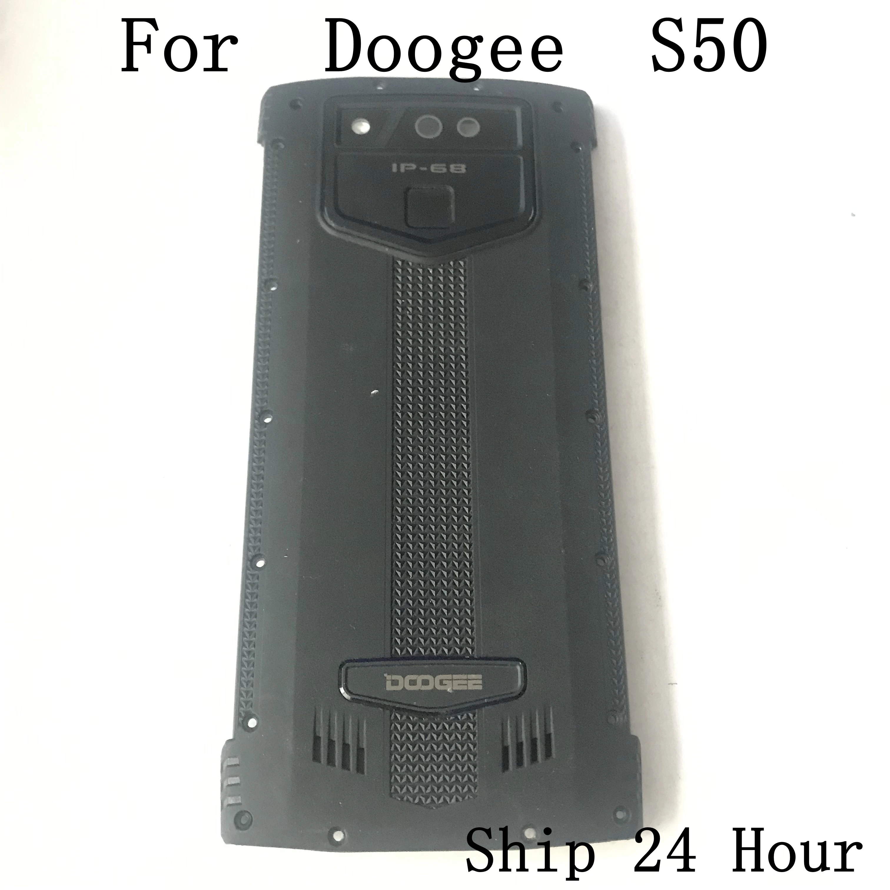 Крышка аккумуляторного отсека Doogee S50 стеклянная линза камеры сенсорная кнопка FPC
