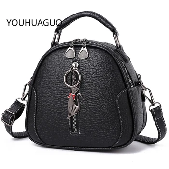 

YOUHUAGUO Women Crossbody Bage Lady Messenger Bag Vintage Messenger Bag High Quality Solid PU Leather Handbag