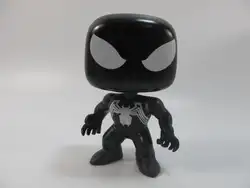 Эксклюзивный оригинальный Funko pop Secondhand черный костюм Человек-паук Виниловая фигурка Человек-паук Коллекционная модель свободная игрушка