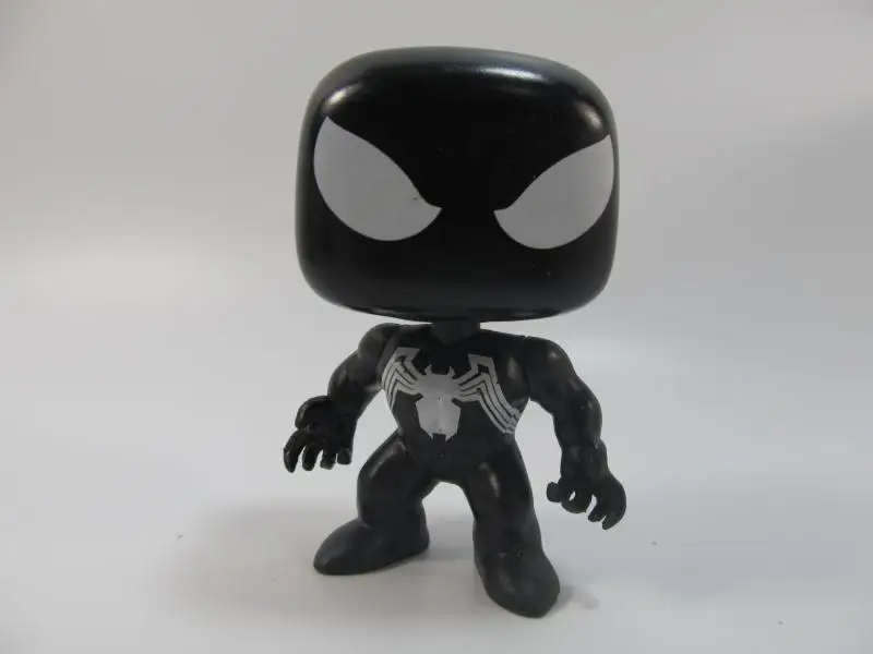 Эксклюзивный оригинальный чехол Funko pop Подержанный черный костюм Человек-паук
