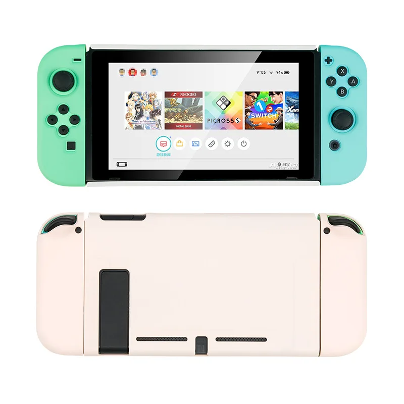 Чехол для Nintendo Switch чехол с изображением животных Жесткий ПК контроллером Joy Con