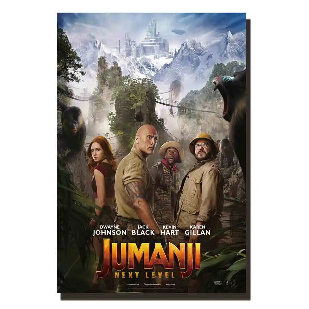 C3 jumanji плакаты по мотивам фильмов декоративные картины 24x32 24x36 12x18 дюймов печать на