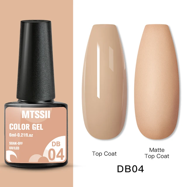 Mtssii Reflective Glitter Gel Nail Polish 6ml Sparkling Auroras Laser Nail Gel Nail Art Varnish Semi Permanent Top Base Gel Q12594 NO Reflective