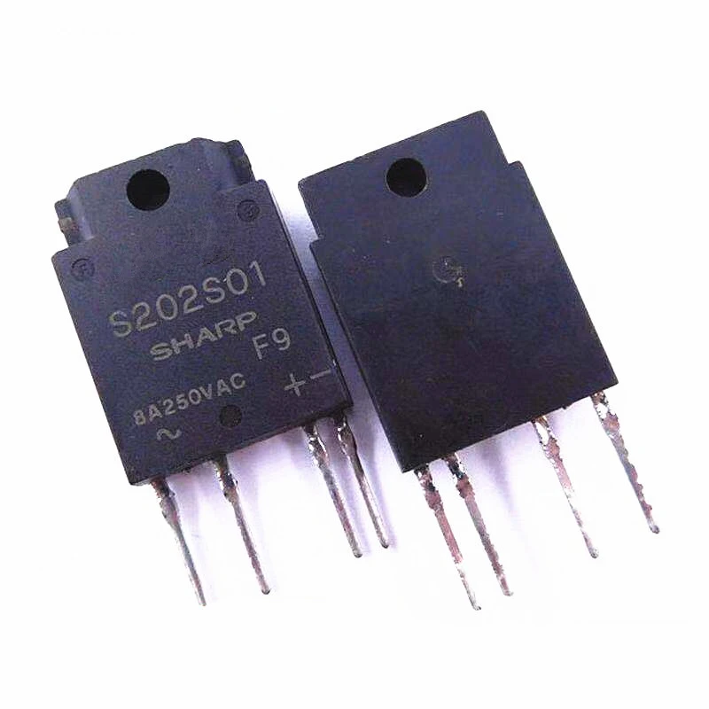 1 шт. S202S01F S202S01 реле SSR 240VAC 8A TRIAC 4-sip твердотельные в наличии SIP Тип Для управления