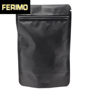 

25Pcs 23*34cm Large Size Matte White Black Stand Up Pure Aluminum Foil Zip Lock Package Bag Mylar Sundries Food Storage Pouch