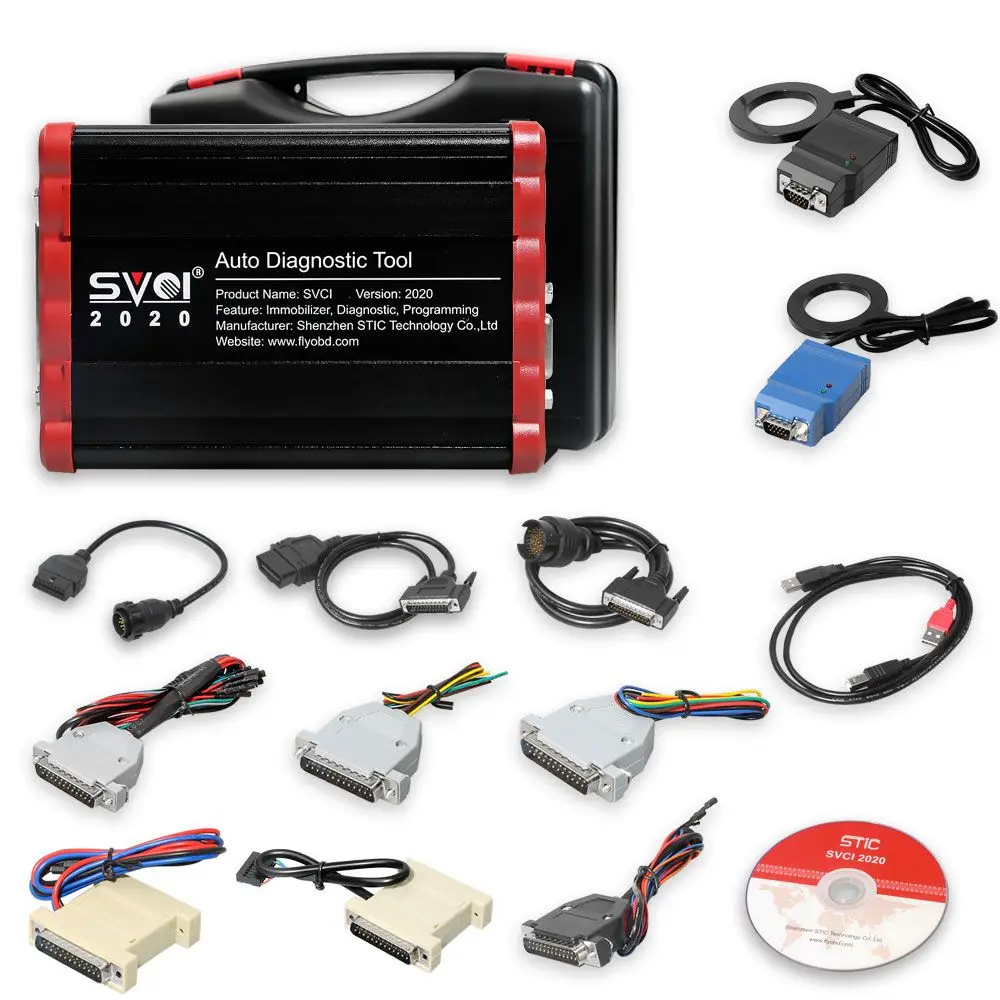 US $139.60 Original SVCI 2020 OBD2 Key Programmer V2020 OBD 2 Automotice Scanner No Limited SVCI Car Diagnostic Tool With Special Function