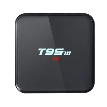 

Android TV Box T95M Built in 2.4G WiFi Amlogic S905 for Android 6.0 Quad Core H.265 4K LED Display WiFi Player 2GB 8GB