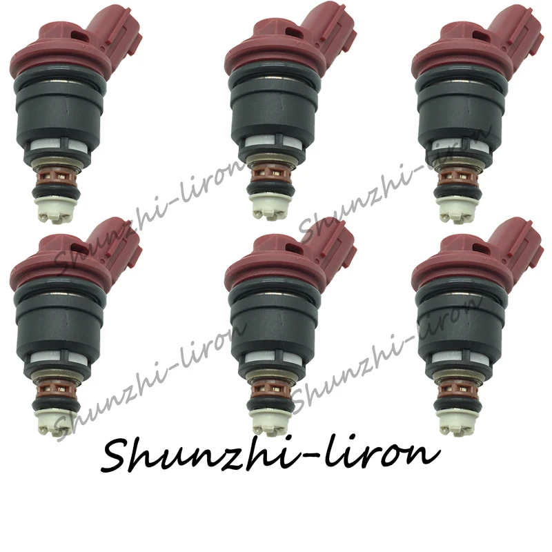 

6PCS Fuel Injector 16600-RR544 New High Quality 1000cc/min Side Feed For Nismo Silvia Skyline SR20 S13 S14 S15 SR20DET KA24DE