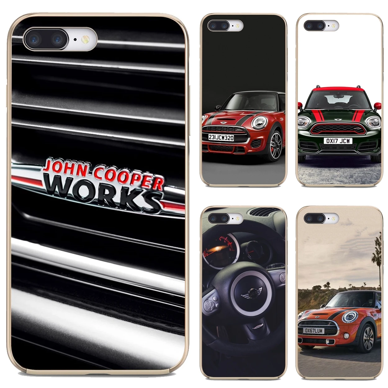 Силиконовый чехол для автомобиля mini-cooper-jcw Xiaomi mi Redmi Note 3 4 4X 5 6 7 8 8t 9 9s 9t 10 pro lite |