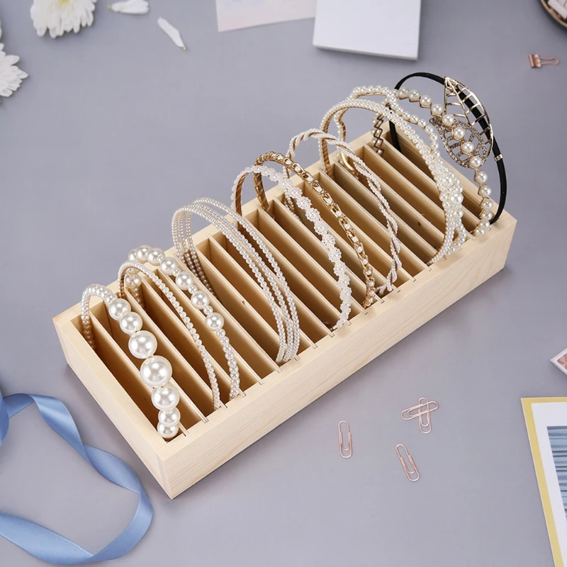Headband Holder Hair Accessory Scrunchie Chains Bracelets Necklaces Storage Display Organizer Stand Rack for Teen Girl Women