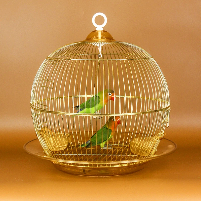 round budgie cage