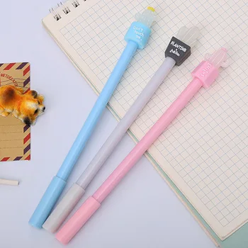 

Cactus Gel Pen 0.5mm Cute Student Gel Pens Novelty Stationery Kawaii Pens Cartoon Writing Pen Kawaii School Supplies