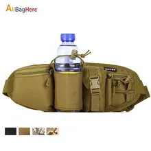 Мужские Водонепроницаемые поясные сумки на пояс хип портативные военные мужские нагрудные сумки прочная бутылка для воды на открытом воздухе Велоспорт альпинистские сумки