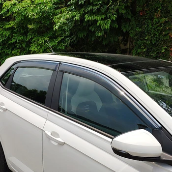 

5-door hatchback Only For Volkswagen Polo Mk6 2019 2020 Car Styling Window Visor Shades Sun Rain Guard Deflector Trim