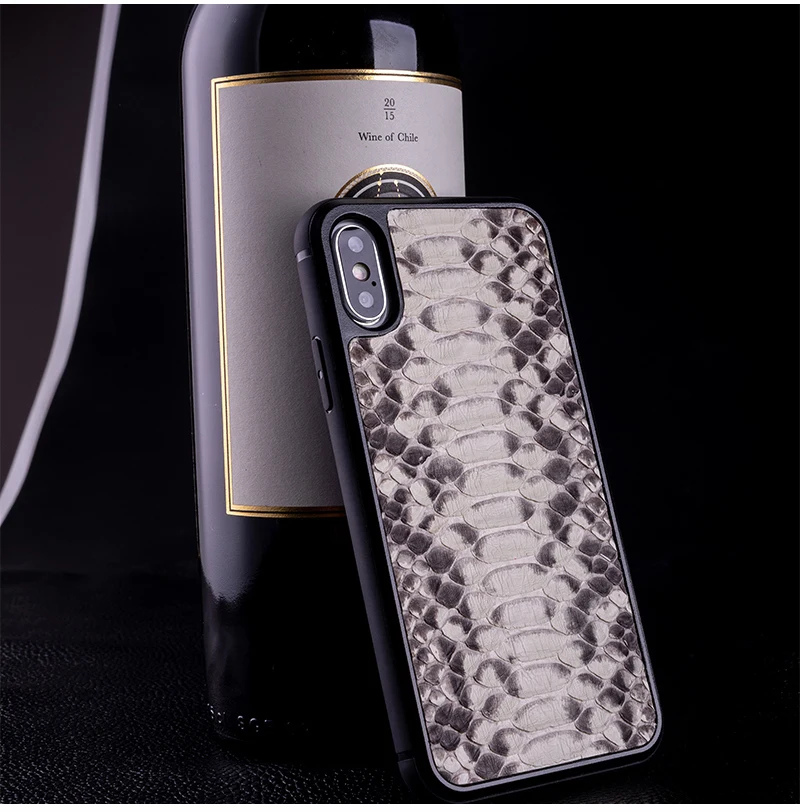 Лаковый чехол для телефона с изображением змеи для IPhone X, XS, Max, XR, Apple 5, 5S, SE, 6, 6 S, 7, 8 Plus, защитный чехол для телефона с кисточкой