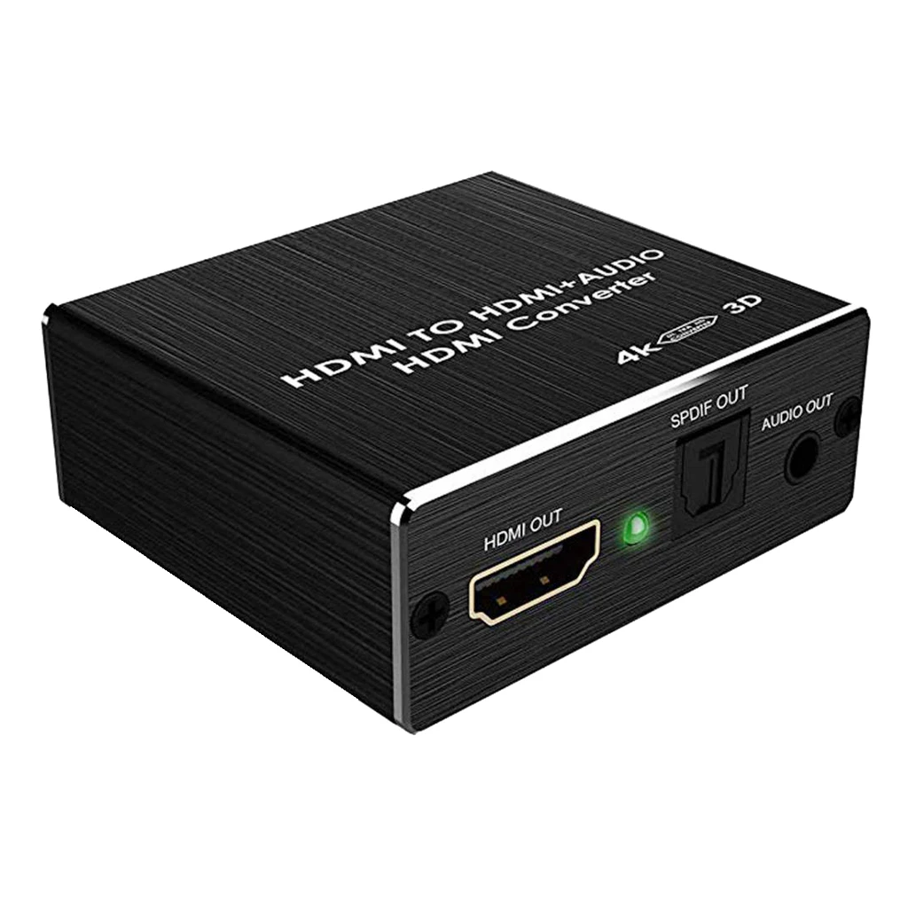 4K x 2K HDMI вход на выход + оптический SPDIF 3 5 мм аудио экстрактор конвертер сплиттер