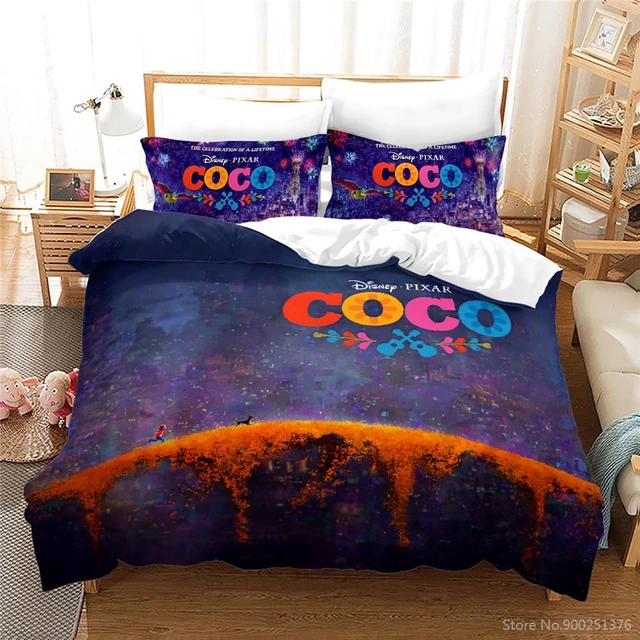 Coco Disney Cartoon Film Duvet Cover 