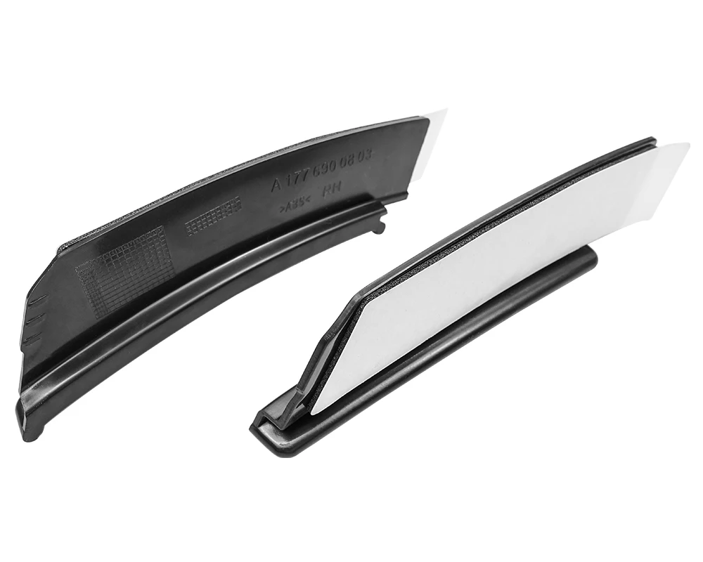 For Mercedes Benz A Class W177 Hatchback A180 A250 A35 + Rear Bumper Trim Lip Spoiler Stickers Wheel Eyebrow Fender Canards