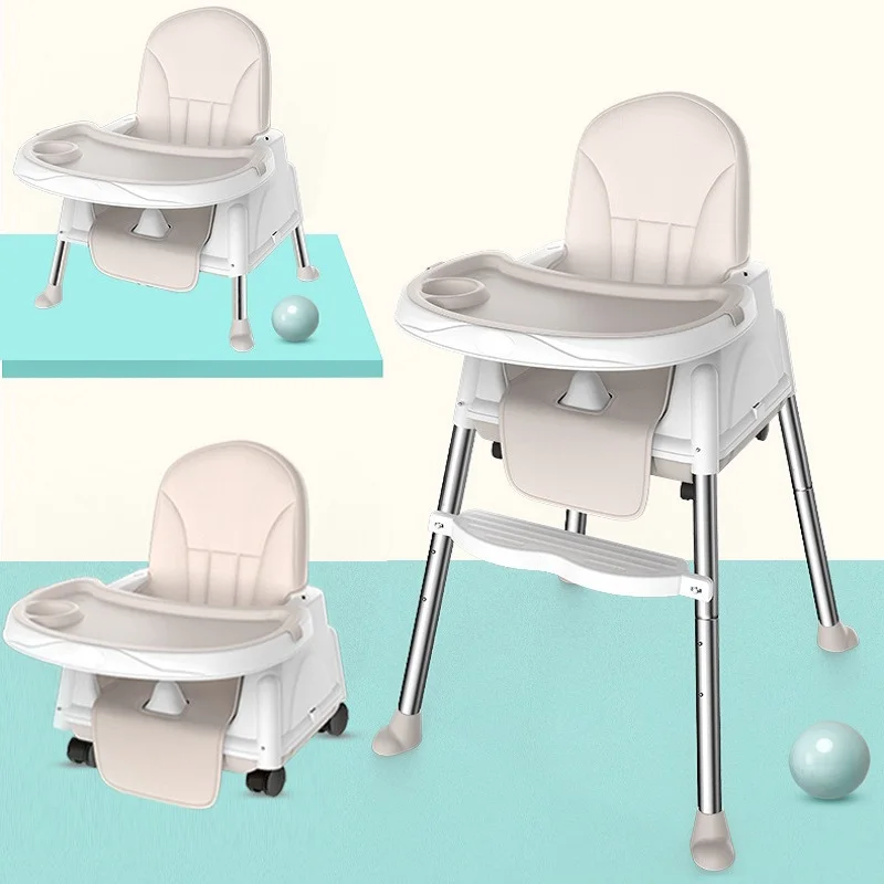 Portable Foldable Baby Dining Chair Safe Children Dining Chair children booster seats kids booster seats Multifunctional Baby Table And New LazyChild