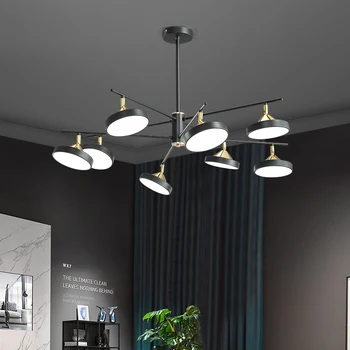 

Modern Ceiling Lamp Small Led Ceiling Light for Home Led Lustre Black LED Bulbs Daily Lighting 3 Years 220V Surface Mounted Iron