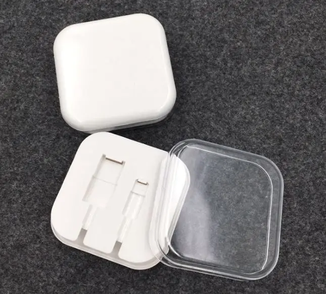 5 шт. пластиковая Розничная коробка подарочная упаковка для Iphone 5s 6 6plus 7 usb-кабель