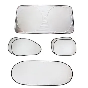

car folding sun visor silver reflective windshield window visor shield cover suction cup car sun visor sun protection curtain
