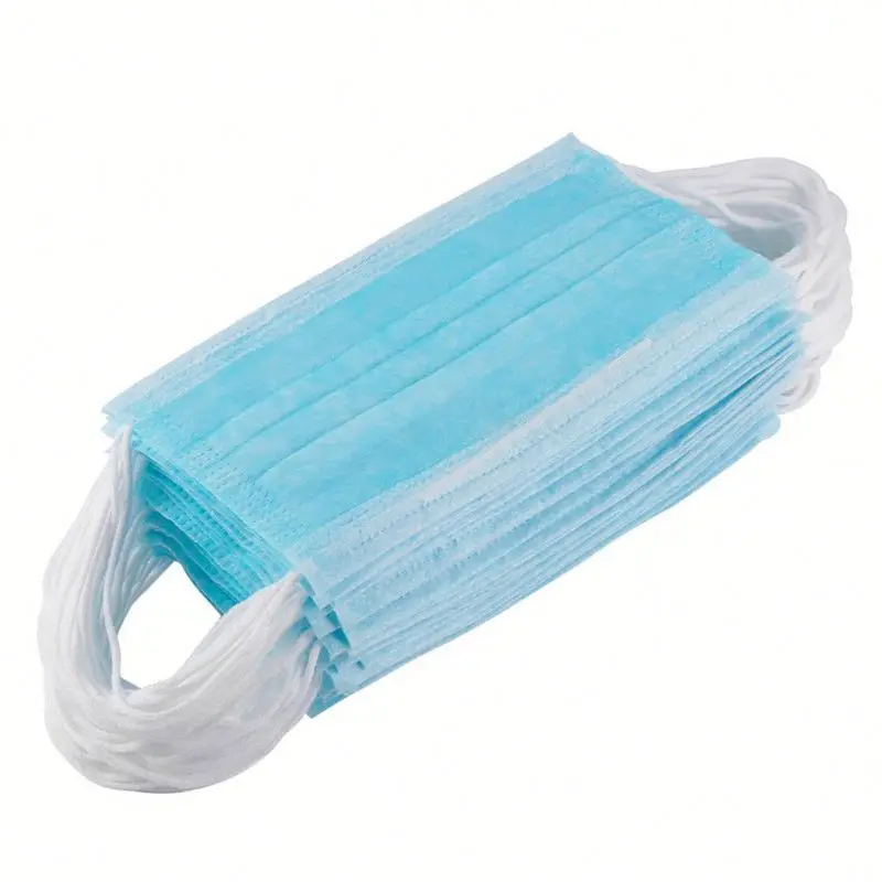 

50 pcs Disposable Medical Masks Non Woven Anti-Dust PM2.5 Anti Influenza Breathing Surgical Earloops Face Mask