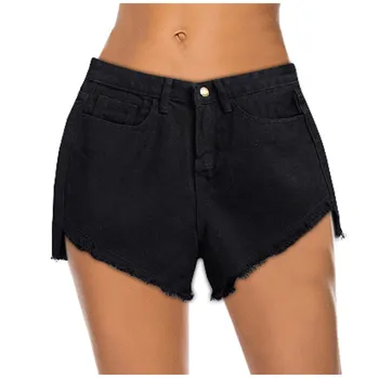 

Sexy Women Plus Size Denim Booty Shorts HIgh Waist Sexy Jeans Shorts Micro Mini Short Beach Bottom Wear #35