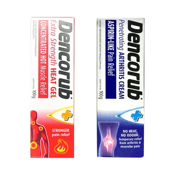 

4PCS Australia Dencorub Arthritis Cream No Heat NO Odour Arthritis Rheumatism Lumbago Fibrositis Sore Backs Muscles Pain Relief