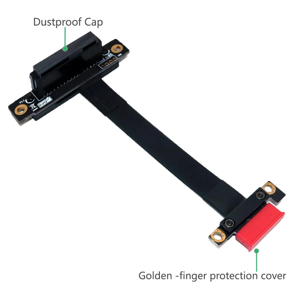PCI Express PCI E 1Х до 4х Riser Card видеокарта порт адаптер Лента кабельный удлинитель PCIE Riser PCI-E гибкий кабель