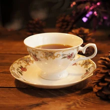 Креативная керамическая кофейная чашка, фарфоровый набор, британская кость, фарфоровая чашка, блюдце, наборы Beker Porcelein, товары для дома LZI054