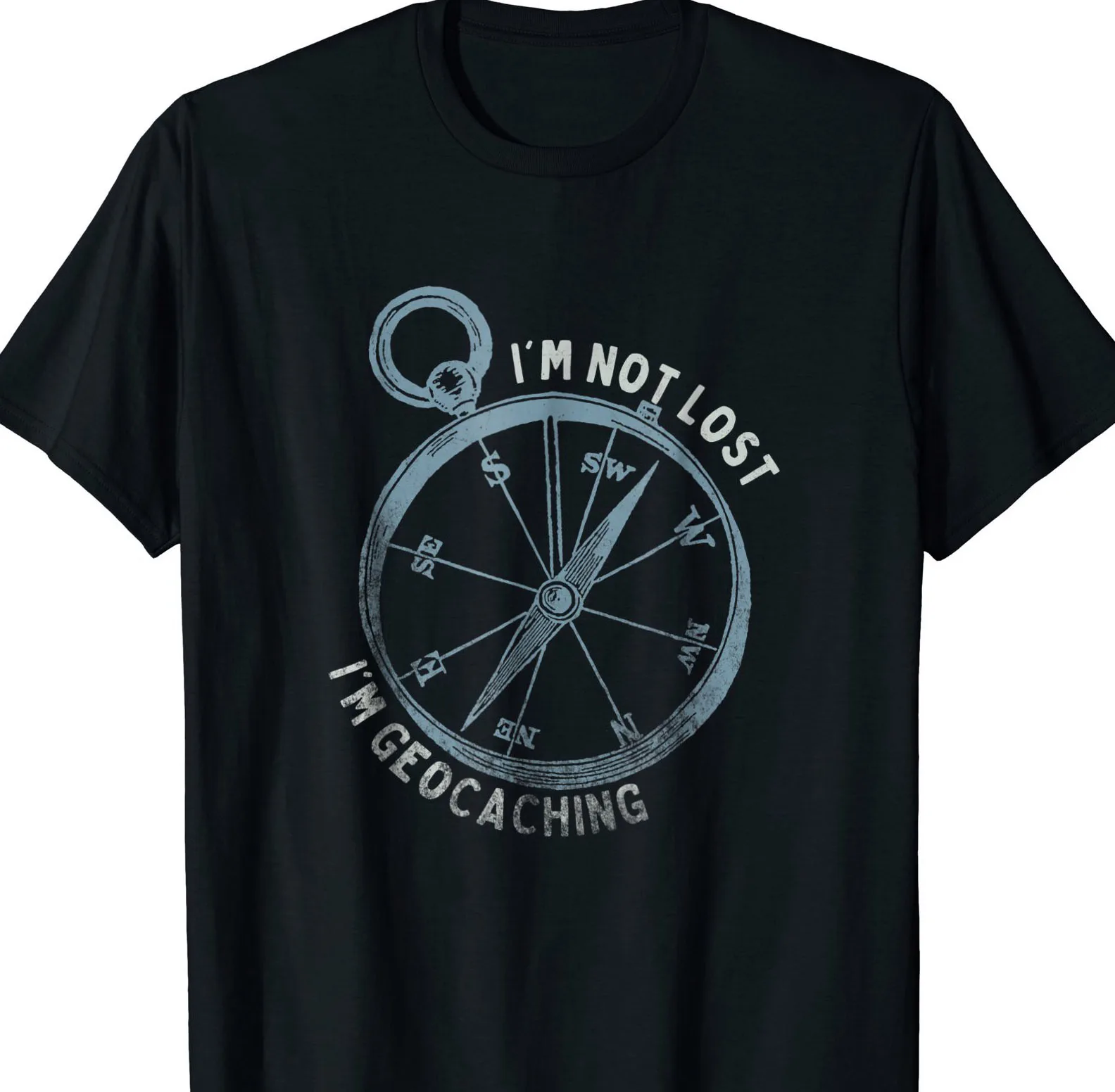 

I'M Not Lost I'M Geocaching Shirt T Shirts 2018 Brand Clothes Slim Fit Printing