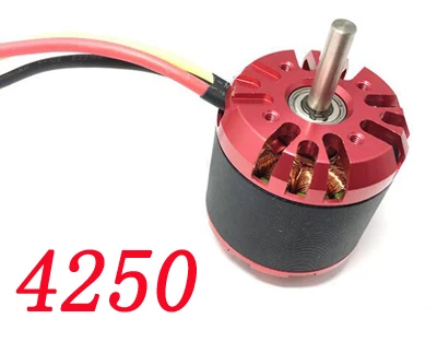 1 шт. RC самолетов 4250 560KV 3548 900KV бесщеточный двигатель большой мощности высокоэффективное масло насос двигатель 3-6S Lipo - Цвет: 4250 560KV