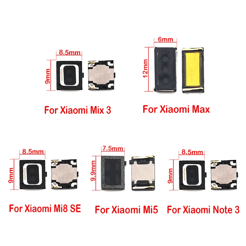 2 шт. динамик звуковой приемник для Xiaomi Mi 9 9se 8 8se Lite 5 5S 6 A1 5X A2 6X Pocophone F1 Max Mix Note